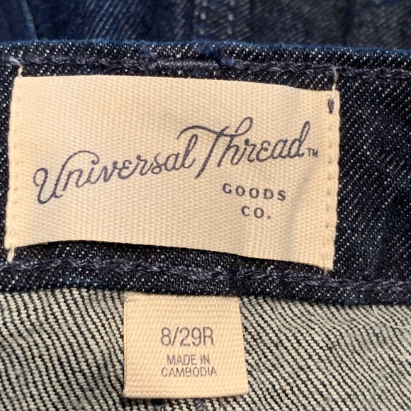 Universal Thread High Rise Midi Jean Shorts - Picture 4 of 12